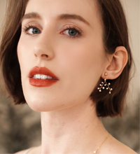 Load image into Gallery viewer, HE008 Dainty vine earring