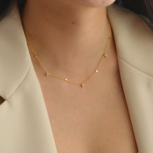 Load image into Gallery viewer, Irene Dainty Station necklace N023