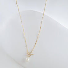 Load image into Gallery viewer, Toggle bar chain necklace HN026