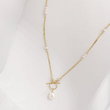 Load image into Gallery viewer, Toggle bar chain necklace HN026