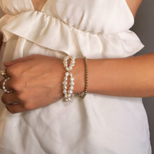 Load image into Gallery viewer, HB005 Pearl wrap bracelet