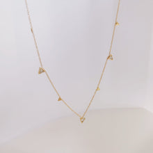 Load image into Gallery viewer, Irene Dainty Station necklace N023