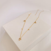 Load image into Gallery viewer, Irene Dainty Station necklace N023