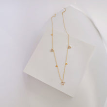 Load image into Gallery viewer, Irene Dainty Station necklace N023