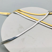 Load image into Gallery viewer, Gold/Silver Snake Chains N017