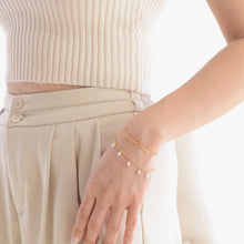 Load image into Gallery viewer, Dainty pearl bracelet HB003