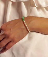 Load image into Gallery viewer, HB006 Harmony jade pearl bracelet
