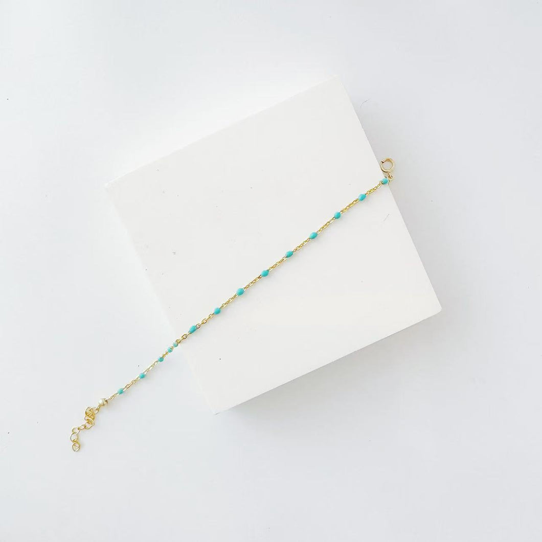 HB026 colored beads bracelet