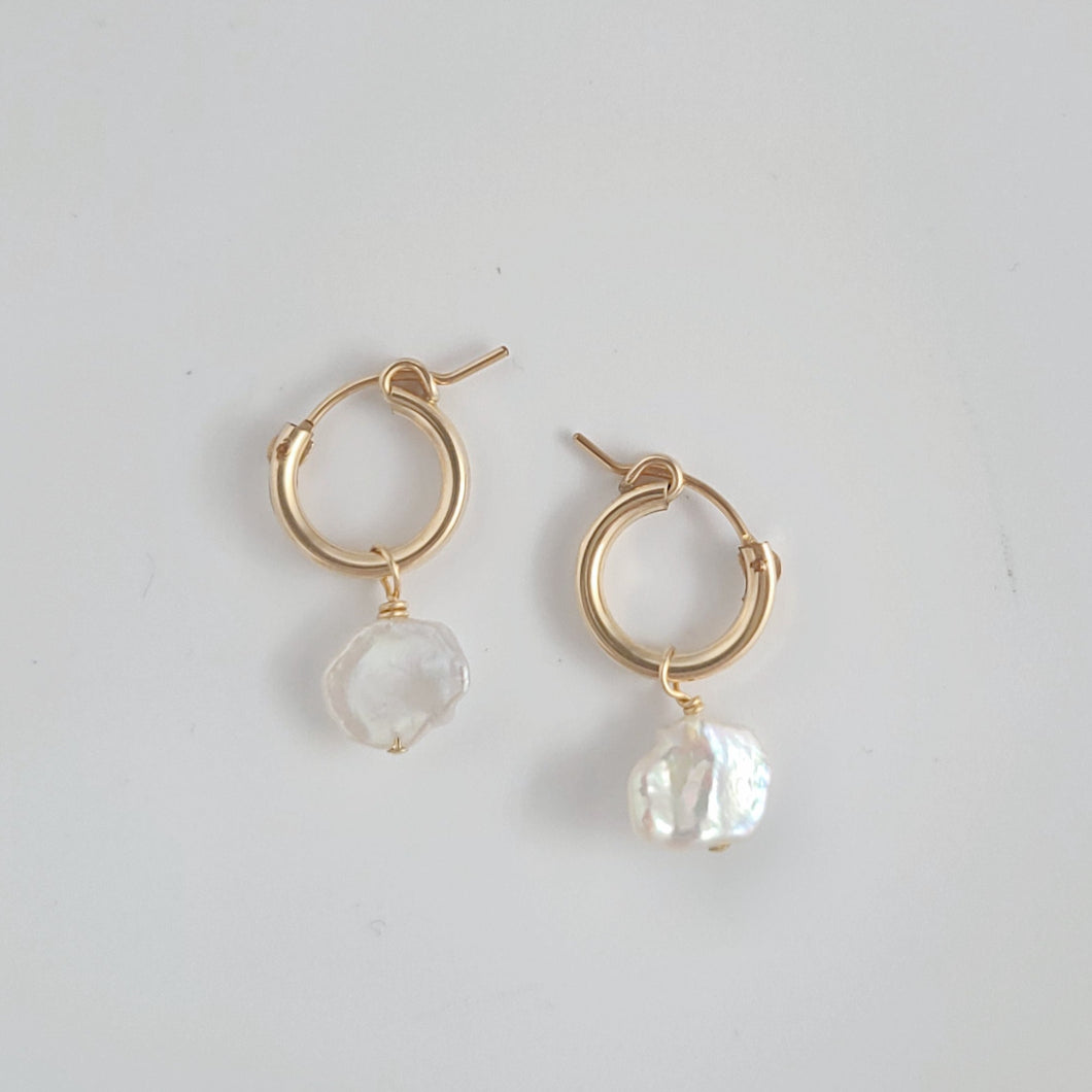 HE021 Rachel hoop earring