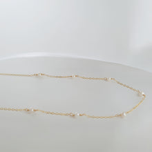 Load image into Gallery viewer, Floating pearl necklace HN014
