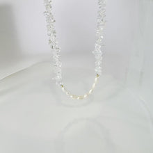 Load image into Gallery viewer, HN031 Clear crystal pearl necklace
