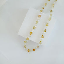 Load image into Gallery viewer, HN035 Sunshine Citrine bead necklace
