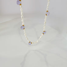Load image into Gallery viewer, HN037 Violet whisper necklace
