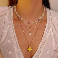 Load image into Gallery viewer, HN037 Violet whisper necklace
