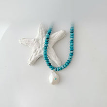 Load image into Gallery viewer, HN041 Sky and Sea Locket Necklace
