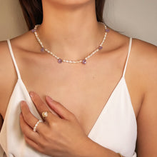 Load image into Gallery viewer, HN037 Violet whisper necklace
