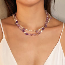 Load image into Gallery viewer, HN037 Violet whisper necklace
