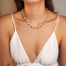 Load image into Gallery viewer, HN035 Sunshine Citrine bead necklace
