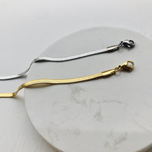 Load image into Gallery viewer, Gold/Silver Snake Chains N017
