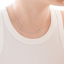 Load image into Gallery viewer, N034 Dainty cross choker
