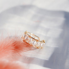 Load image into Gallery viewer, Beven pearl ring | Freshwater pearls, gold filled wire HR009
